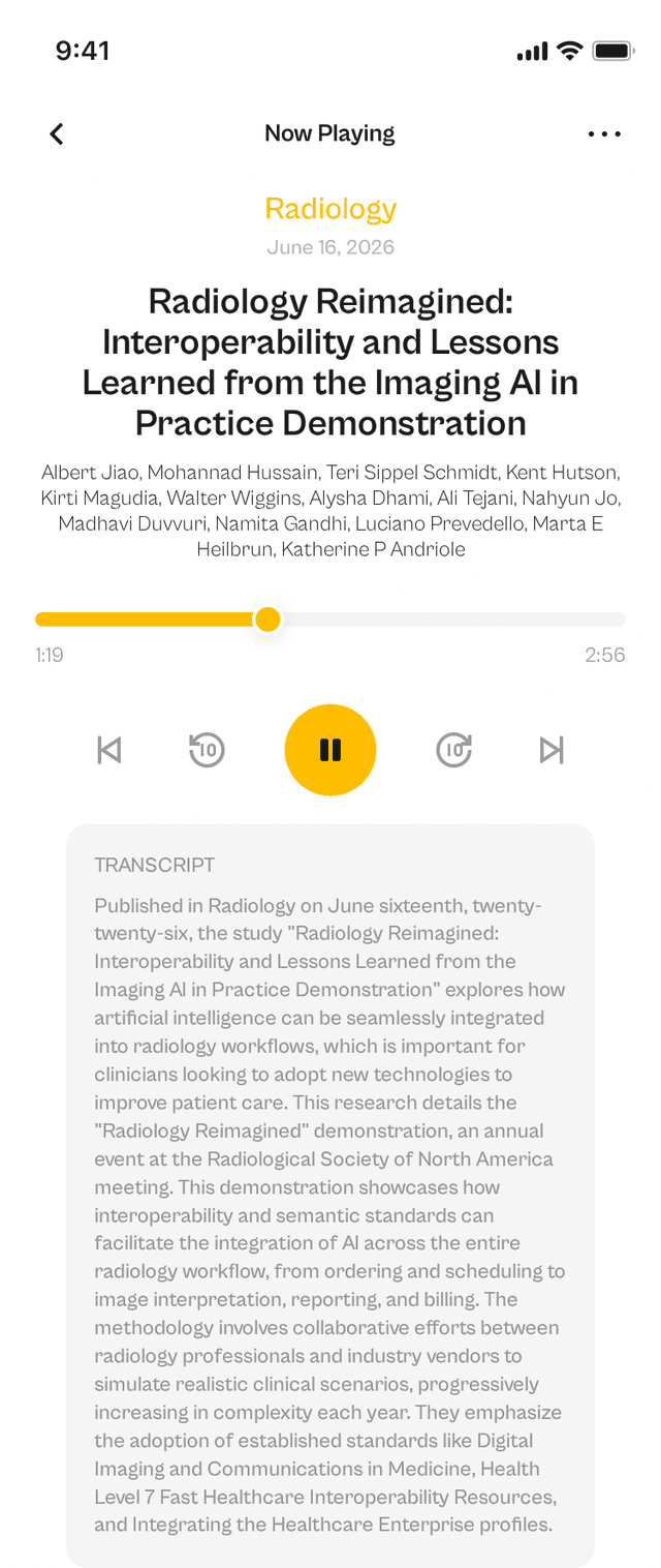 oslr App Interface