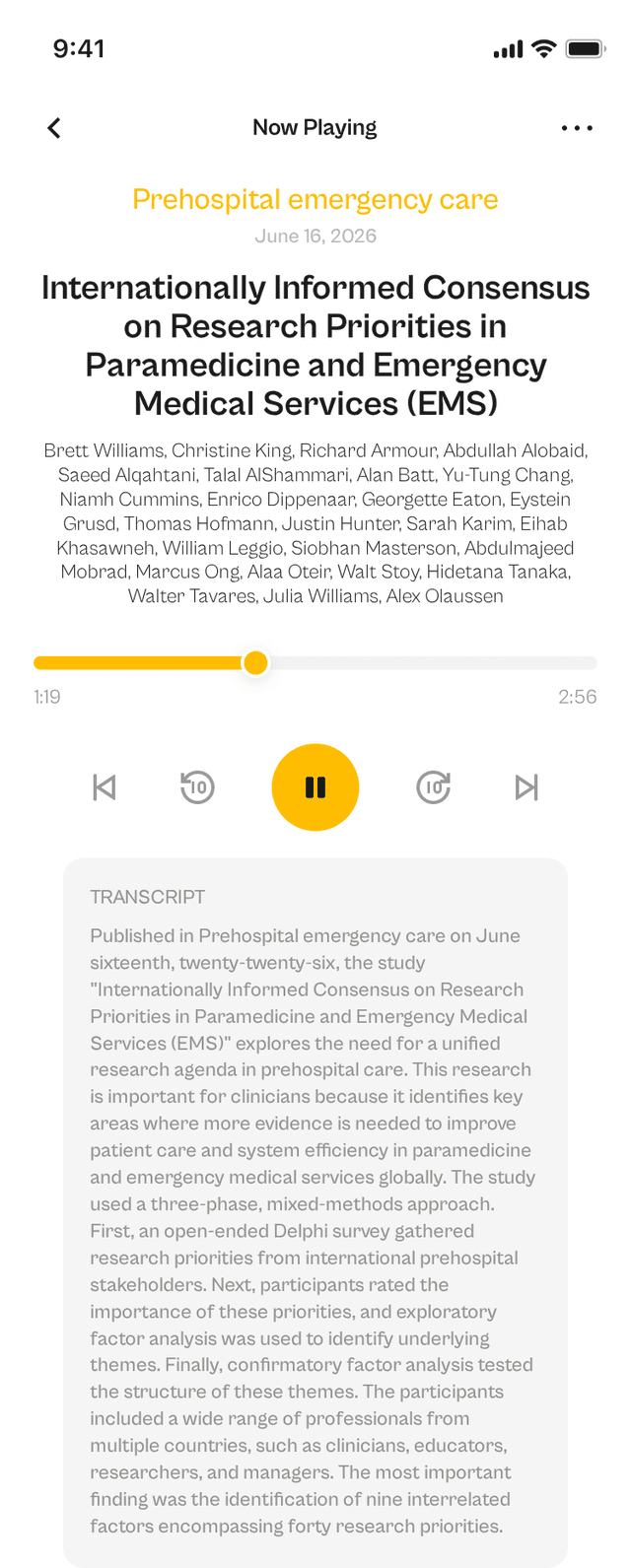 oslr App Interface