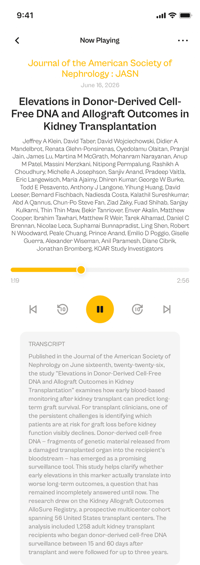oslr App Interface