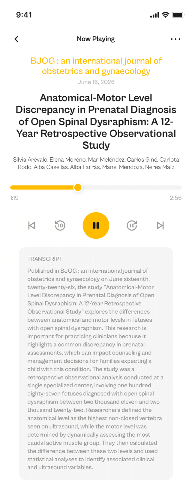 oslr App Interface