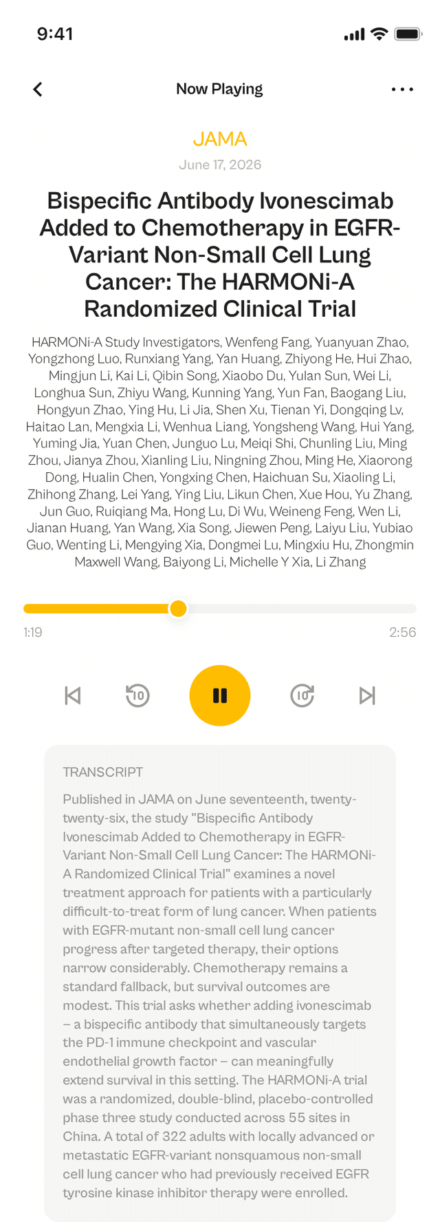 oslr App Interface