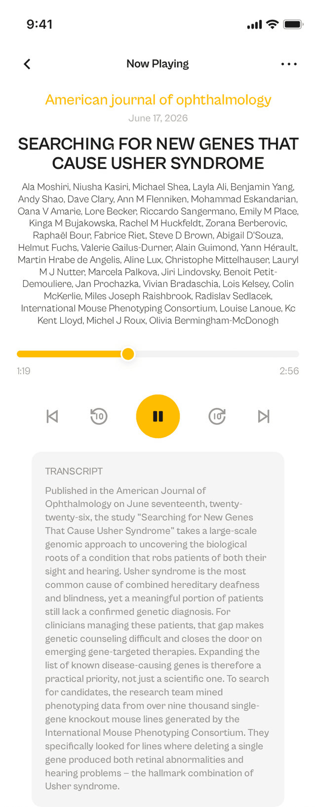 oslr App Interface