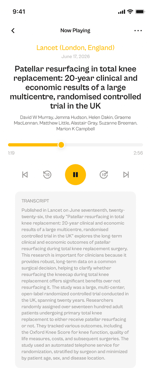 oslr App Interface