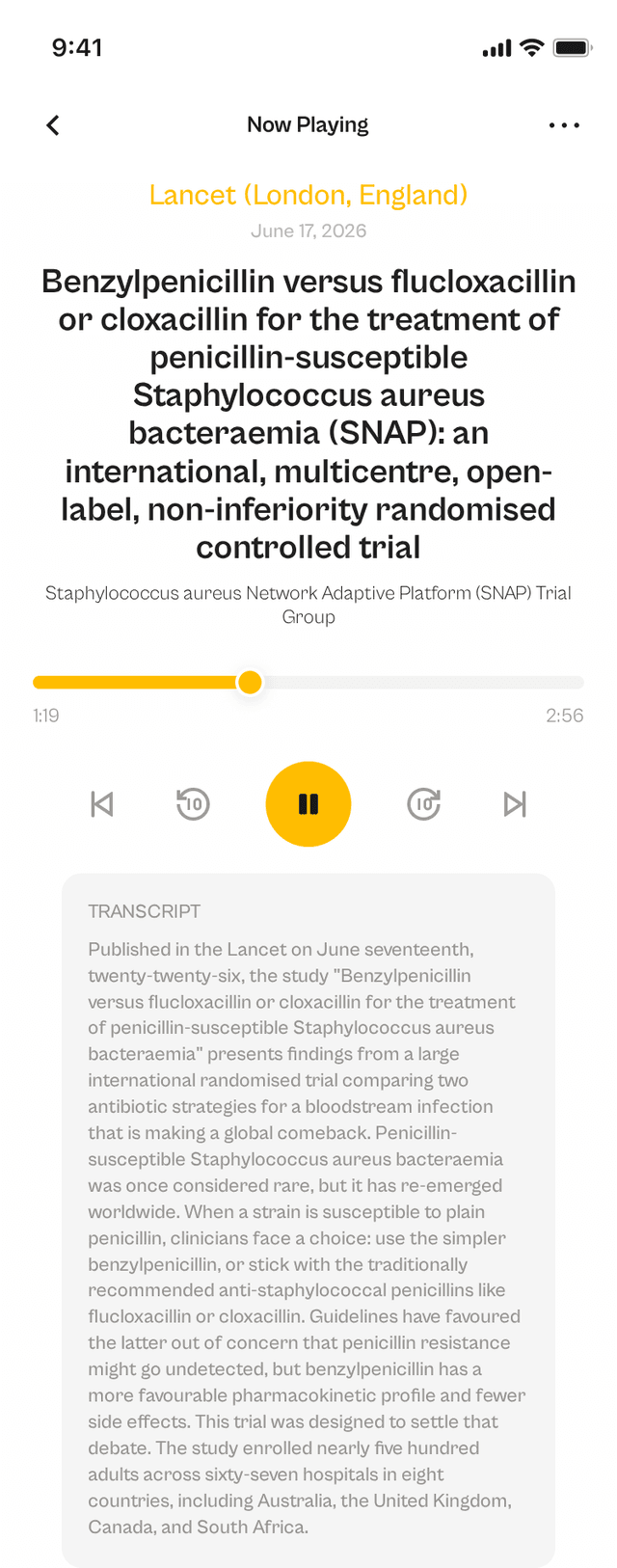 oslr App Interface