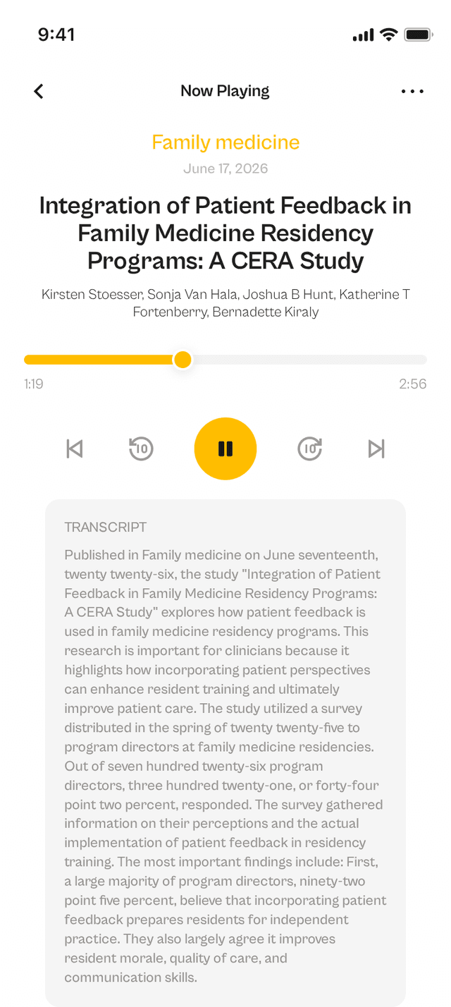 oslr App Interface