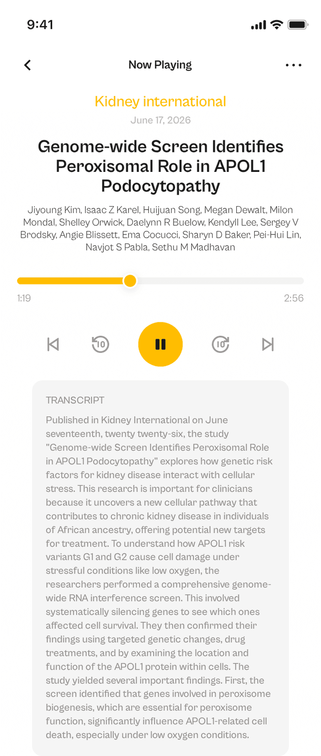 oslr App Interface