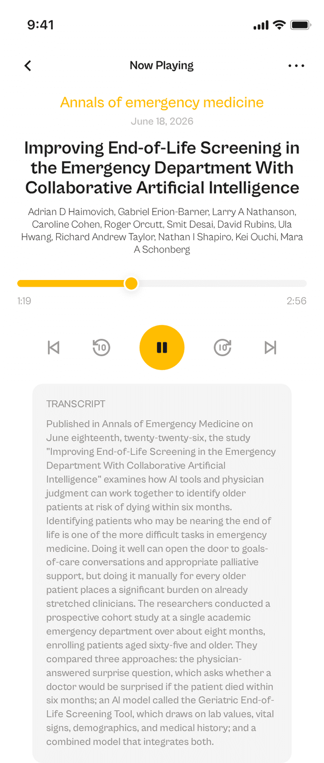 oslr App Interface
