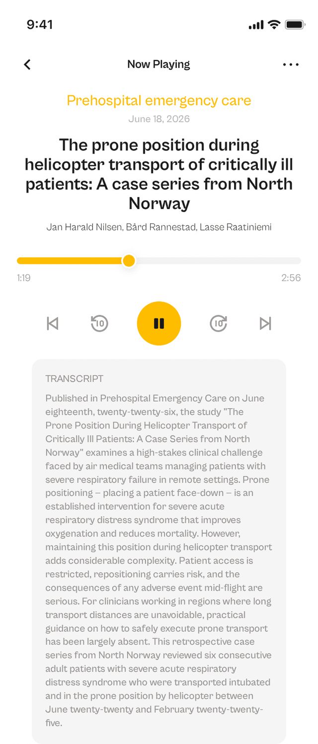 oslr App Interface