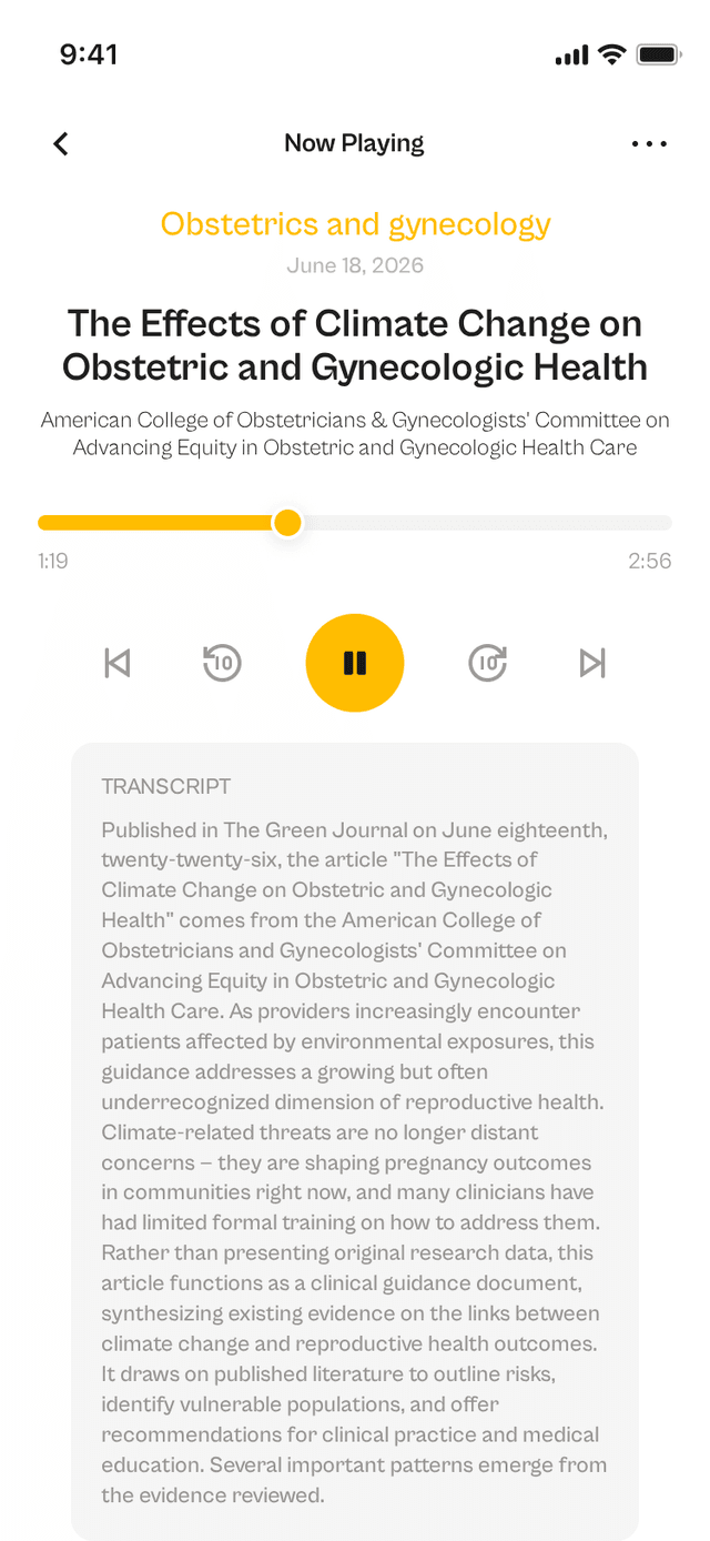 oslr App Interface
