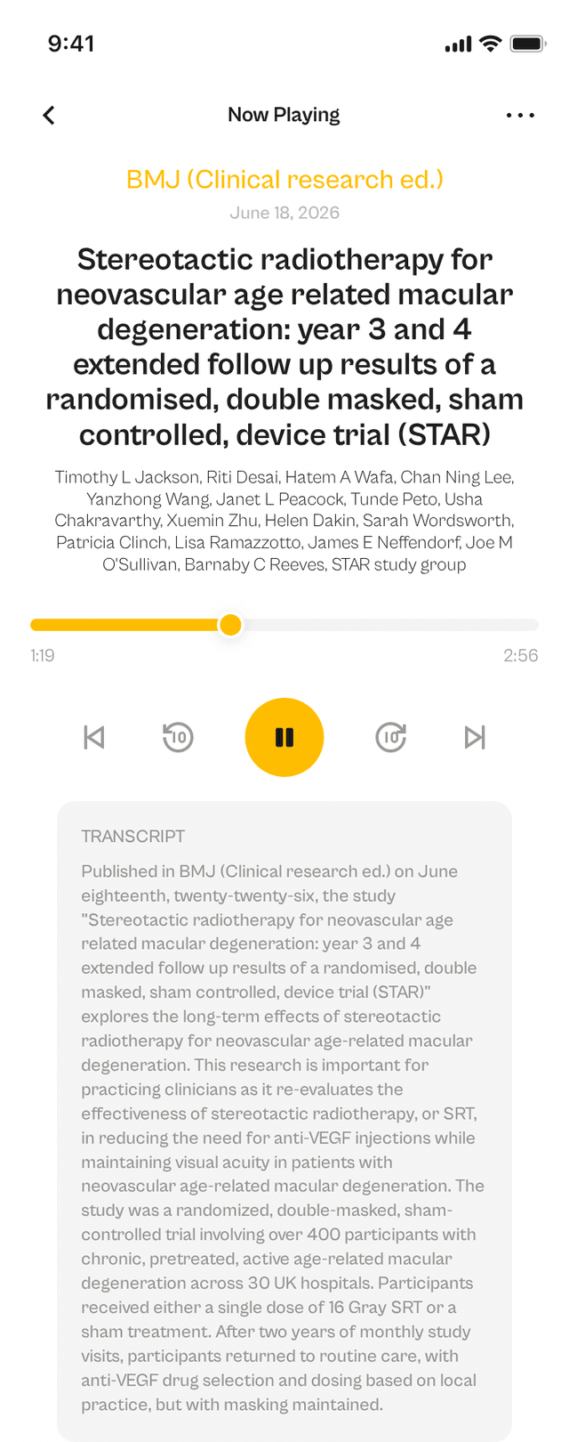 oslr App Interface