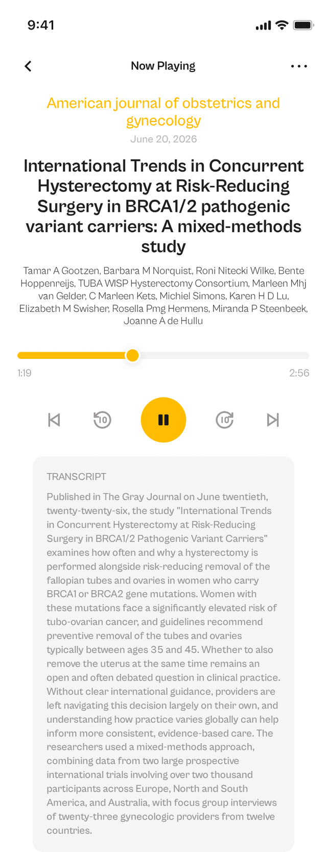 oslr App Interface