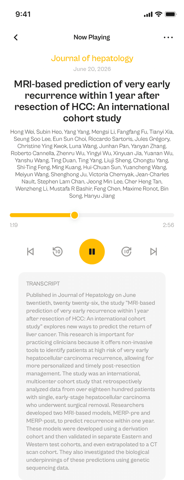 oslr App Interface