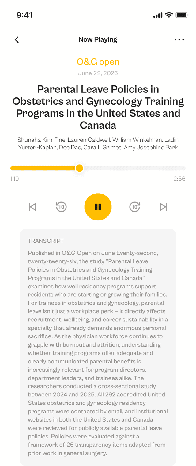 oslr App Interface
