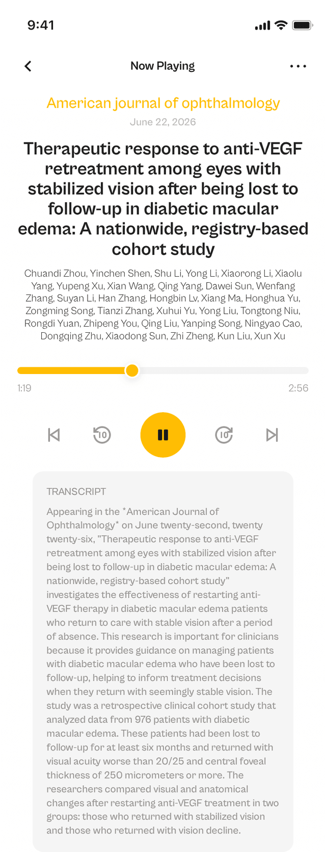 oslr App Interface