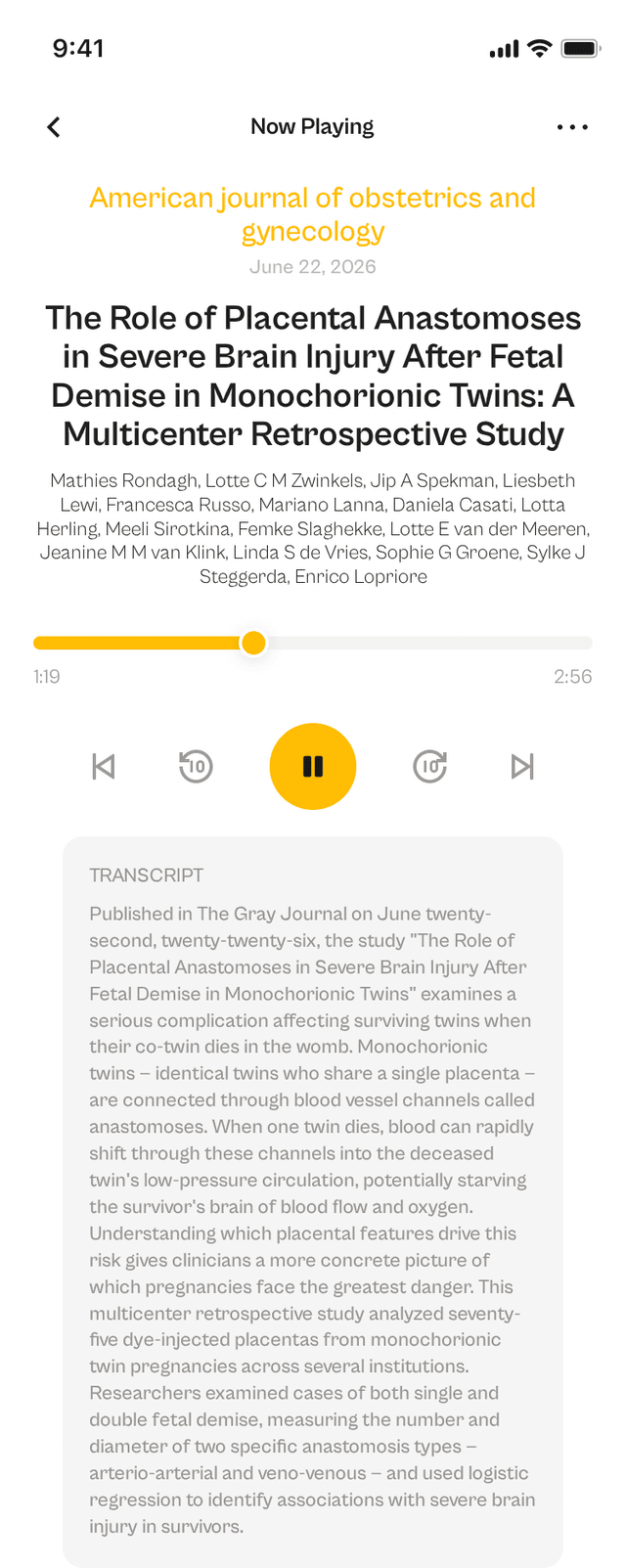 oslr App Interface
