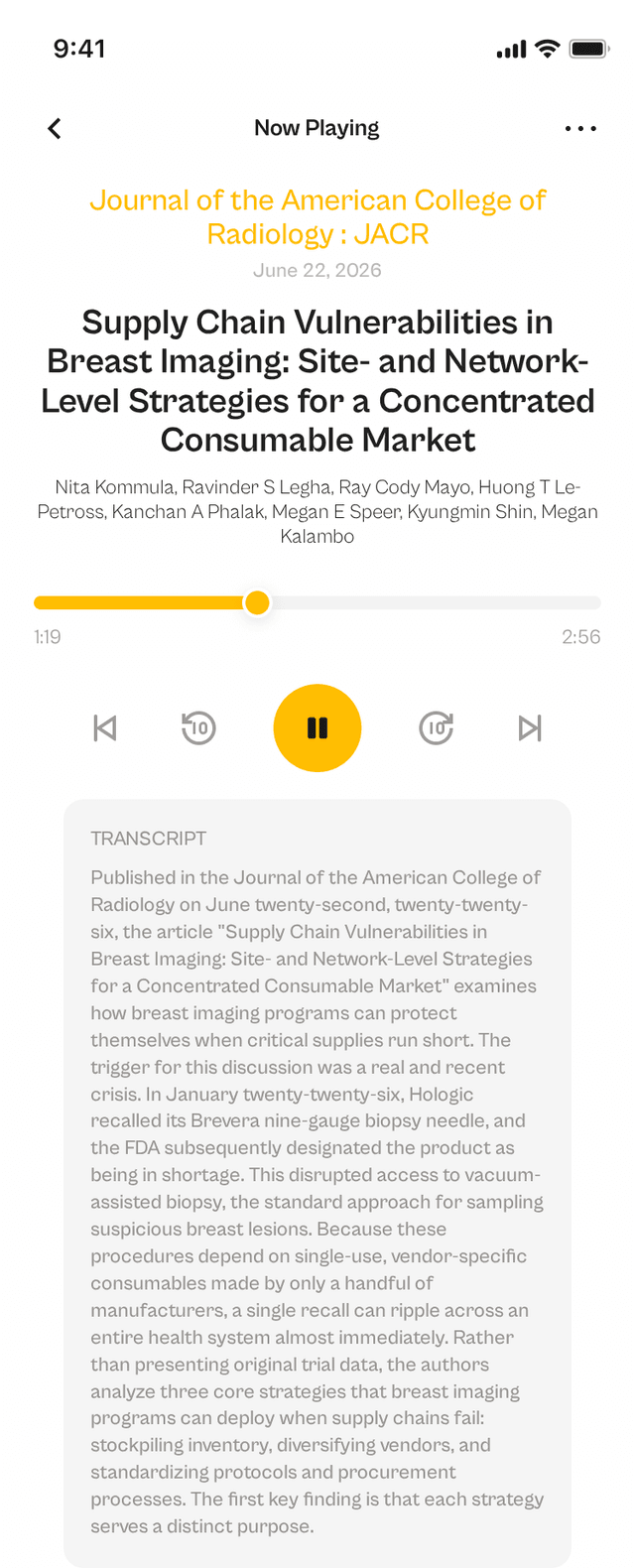 oslr App Interface