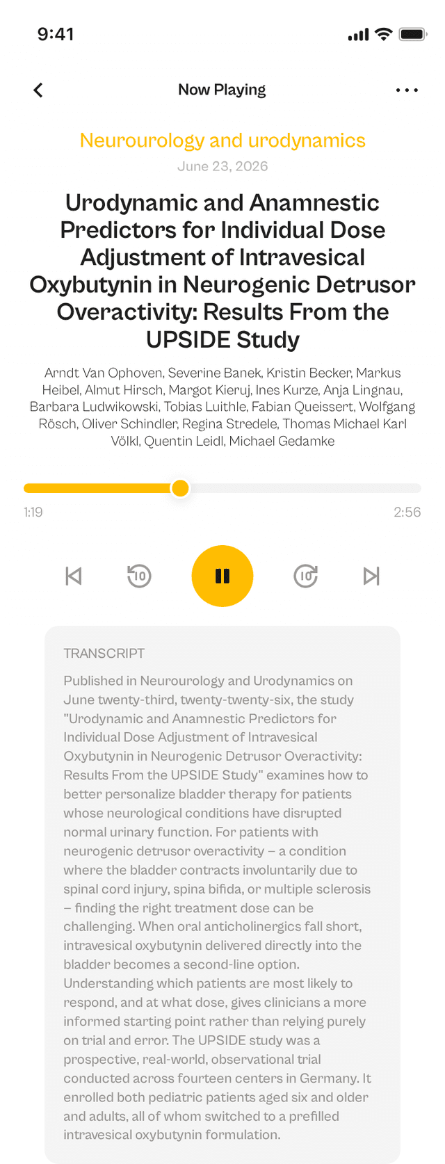 oslr App Interface