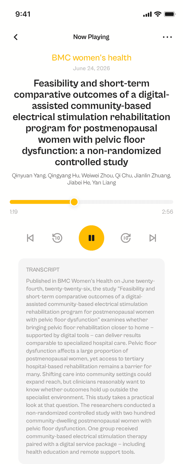 oslr App Interface