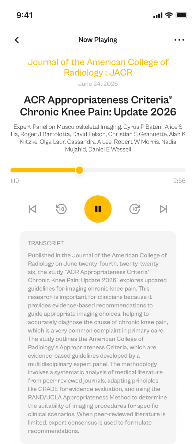 oslr App Interface