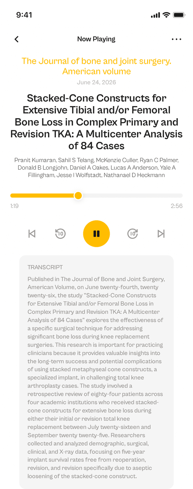 oslr App Interface