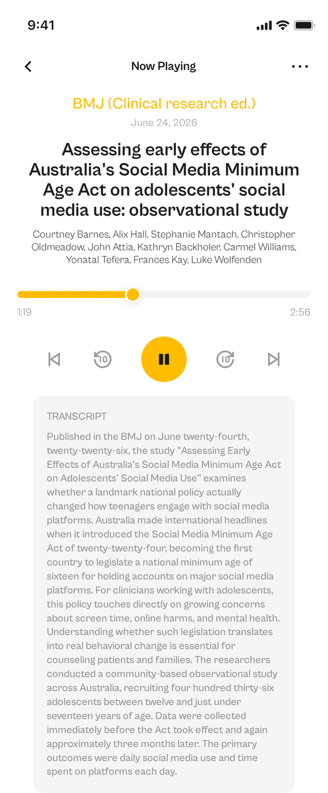 oslr App Interface