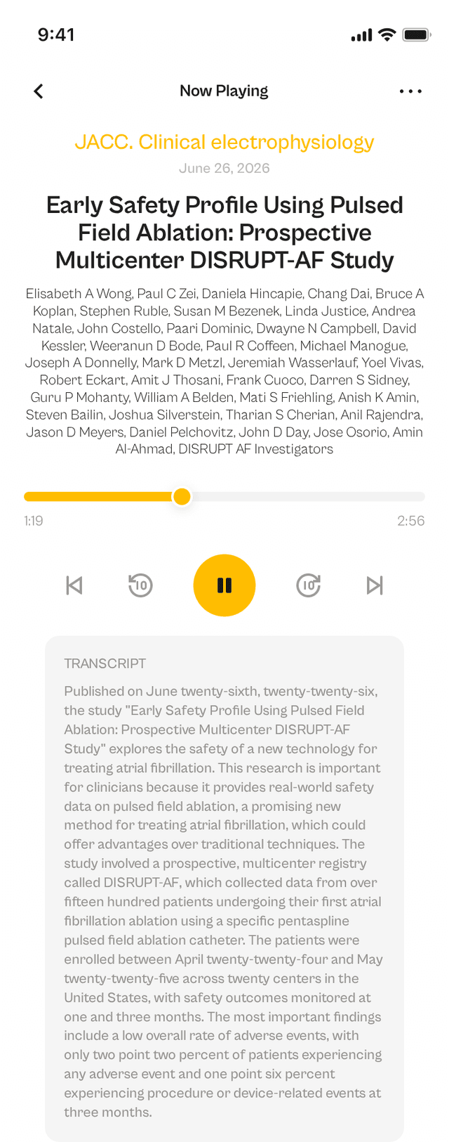 oslr App Interface