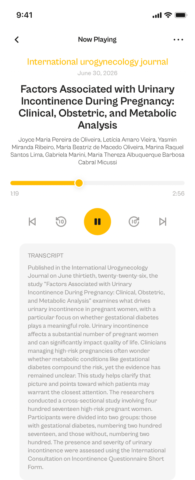 oslr App Interface