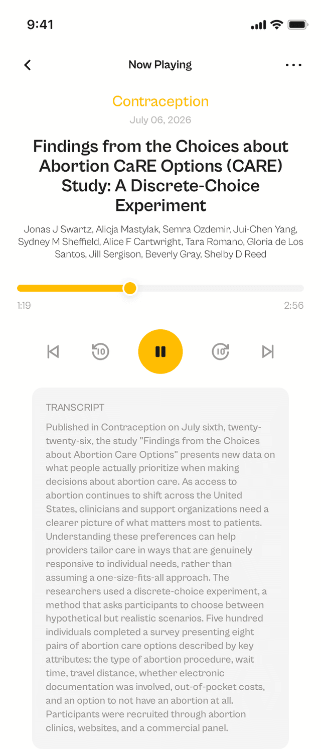 oslr App Interface