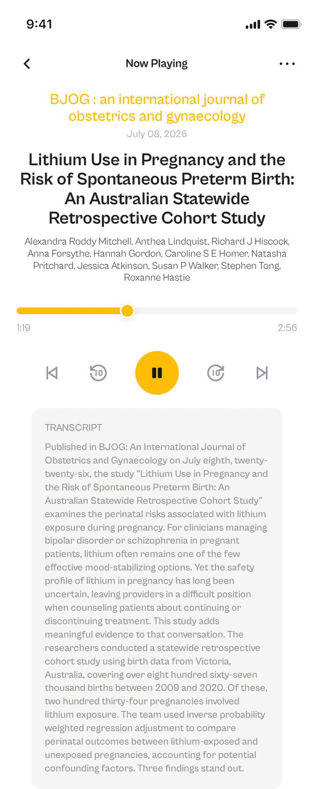 oslr App Interface