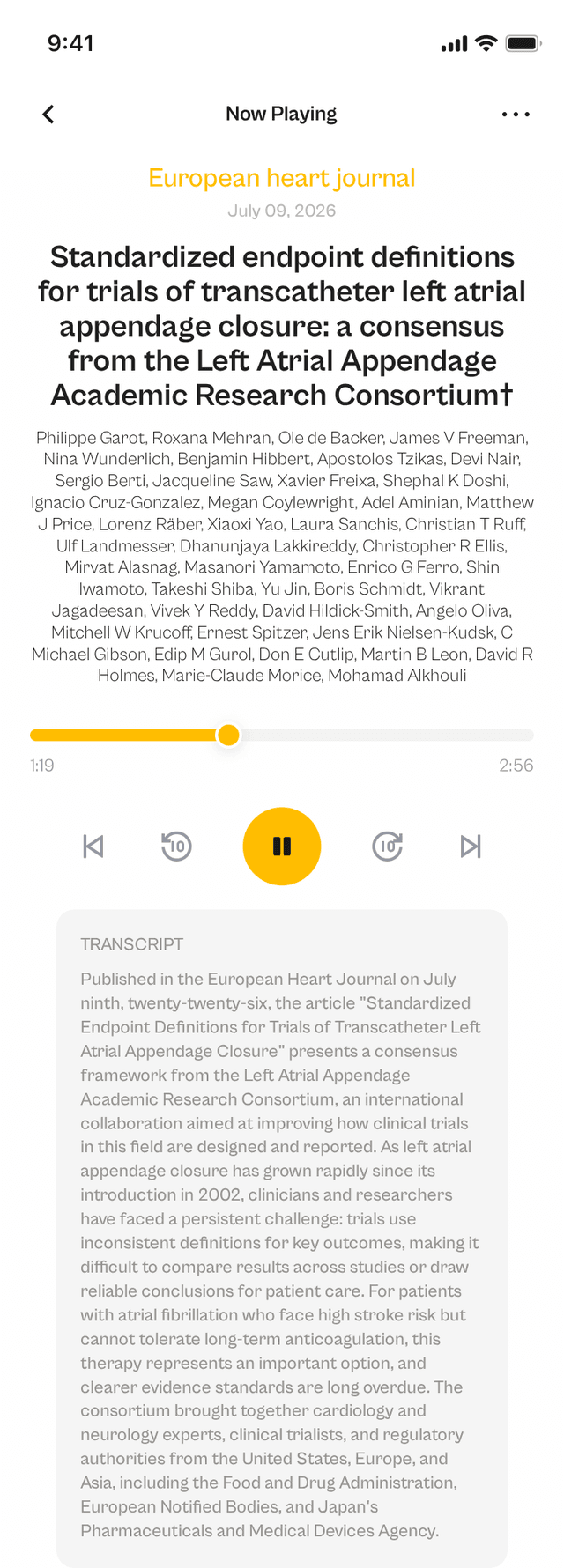 oslr App Interface
