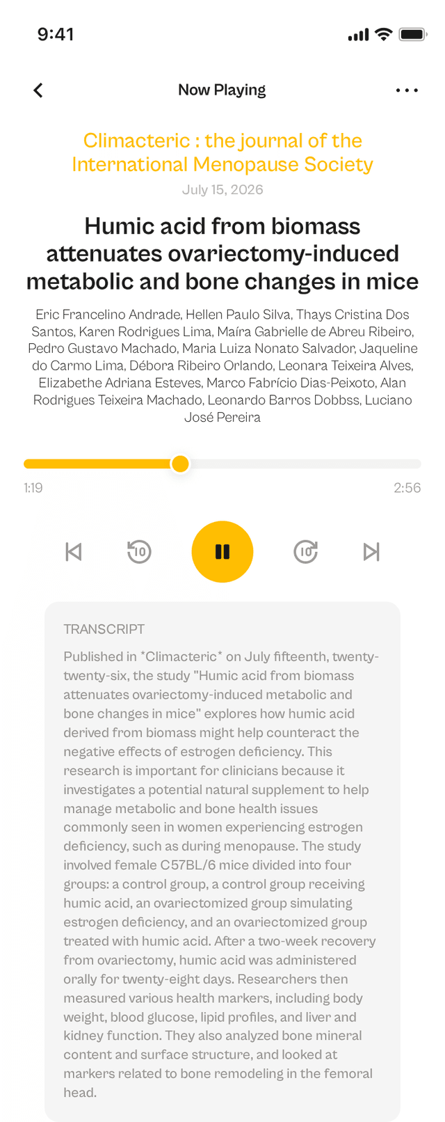 oslr App Interface