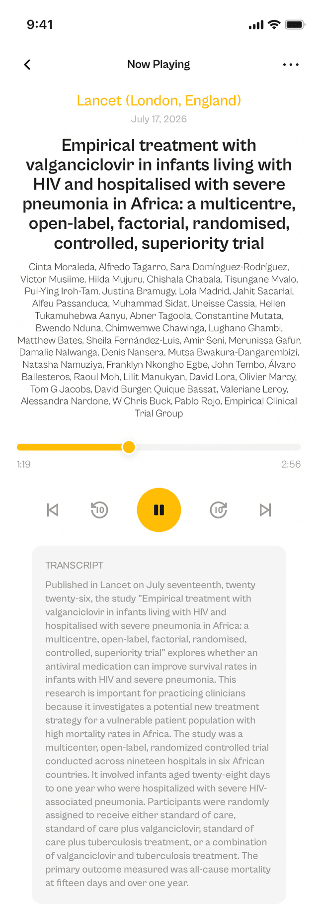 oslr App Interface