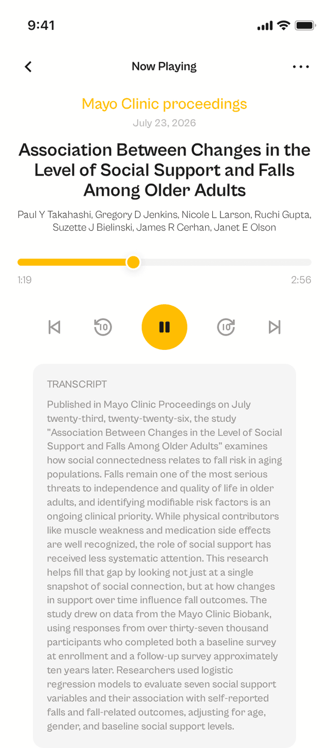 oslr App Interface