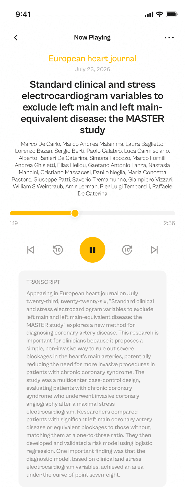 oslr App Interface