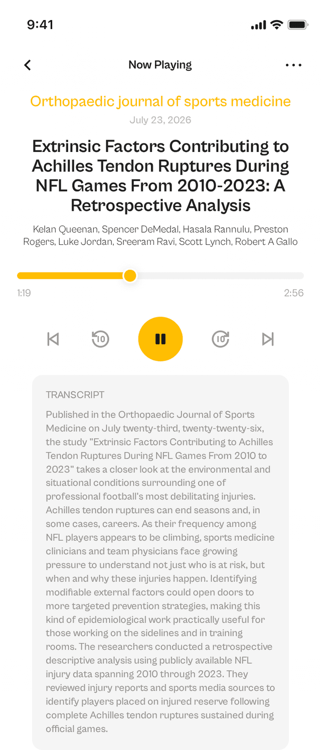 oslr App Interface