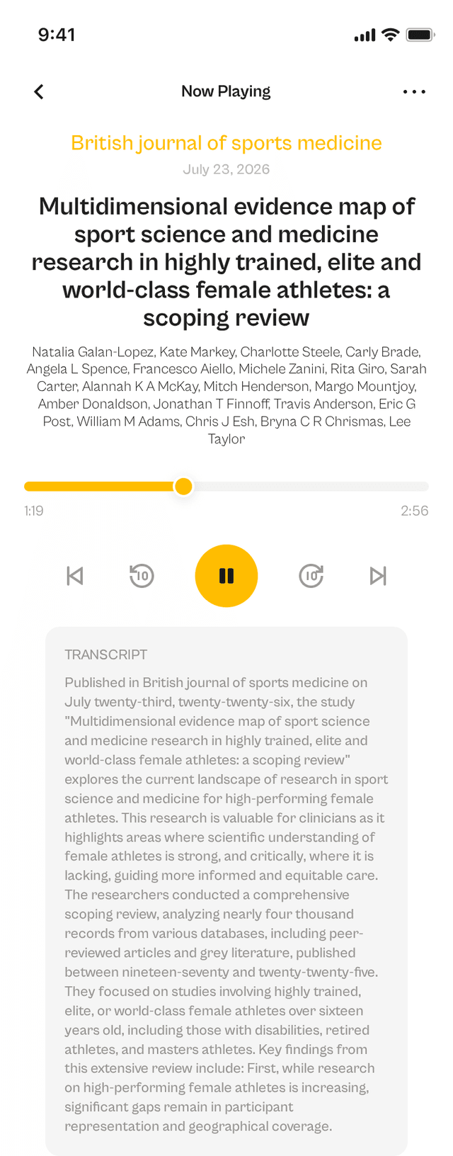 oslr App Interface
