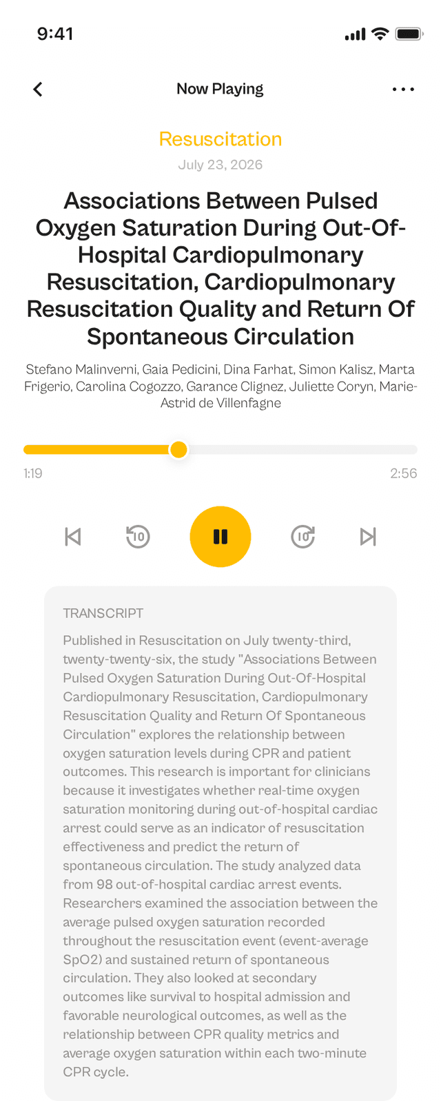 oslr App Interface
