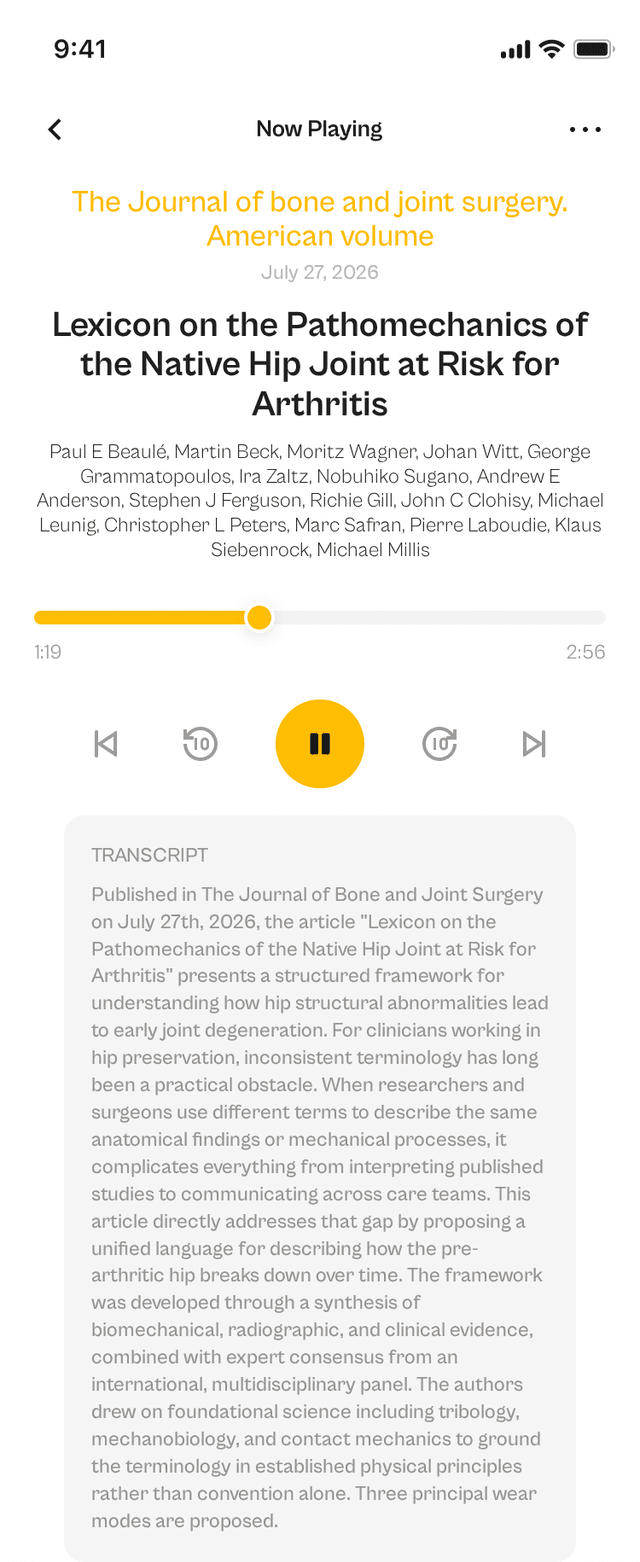 oslr App Interface