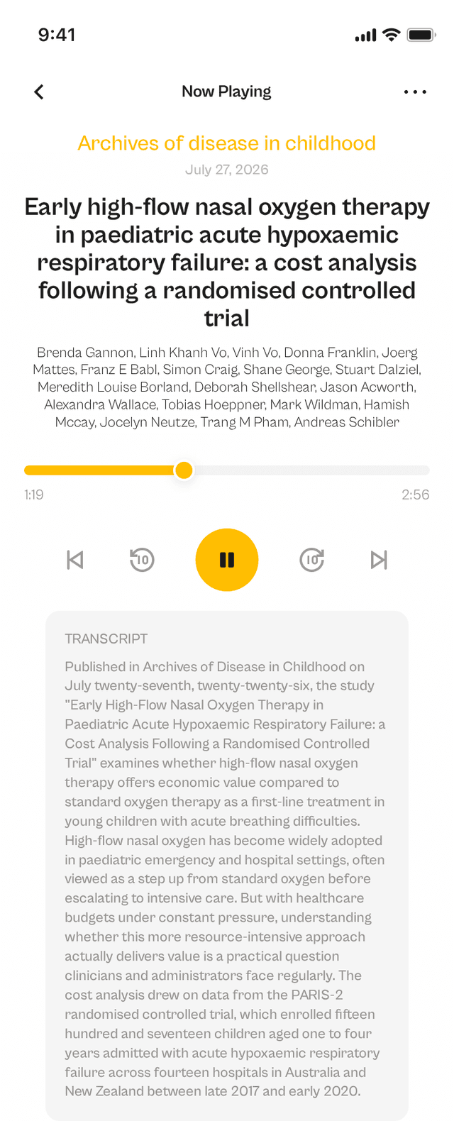 oslr App Interface