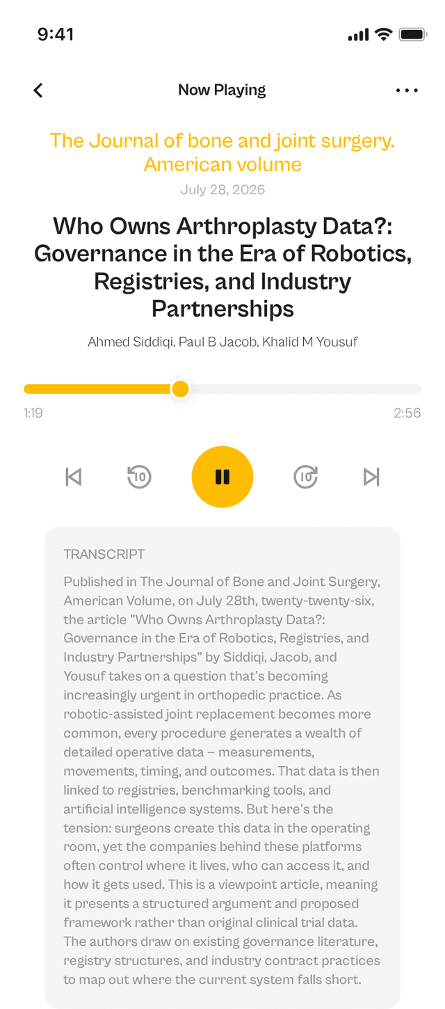 oslr App Interface