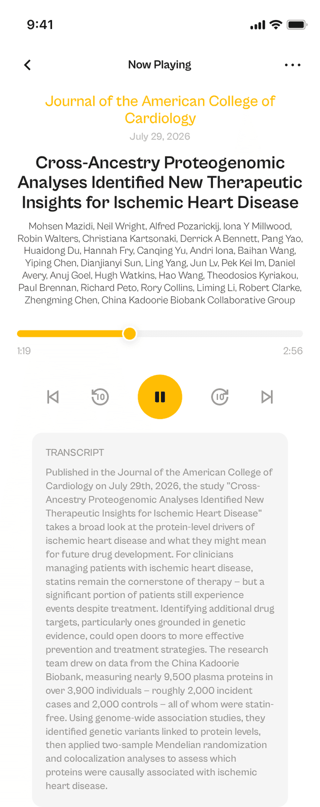 oslr App Interface