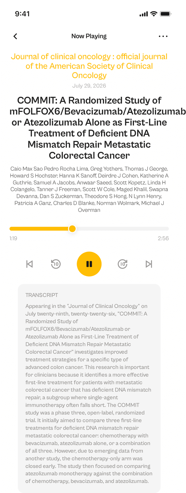 oslr App Interface
