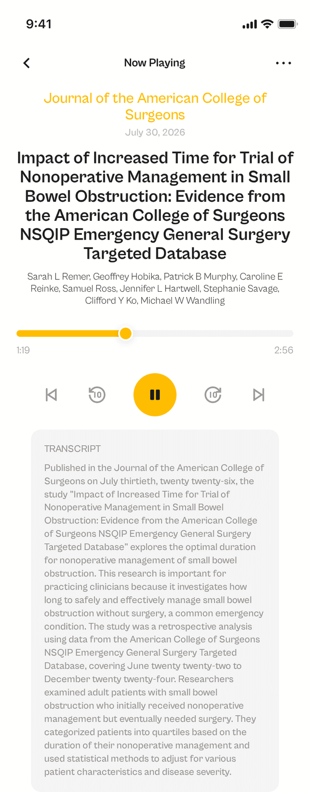 oslr App Interface
