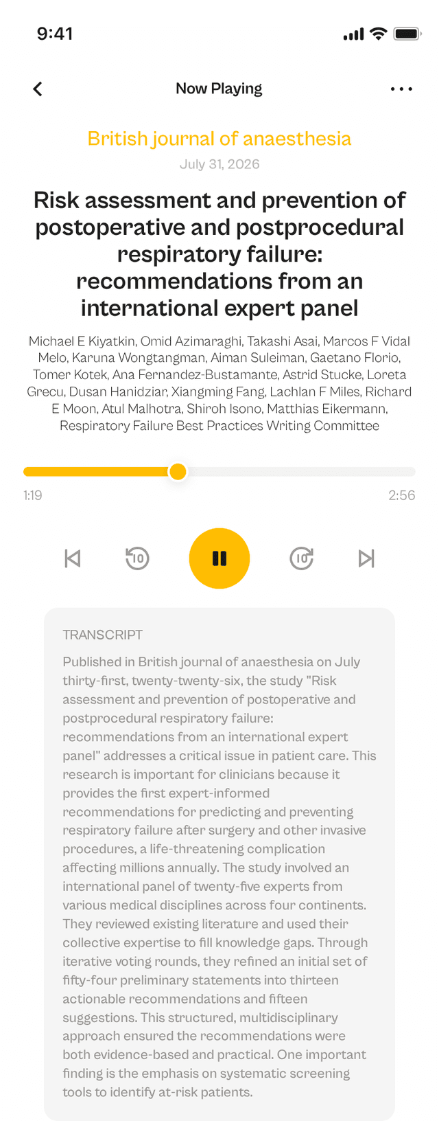 oslr App Interface
