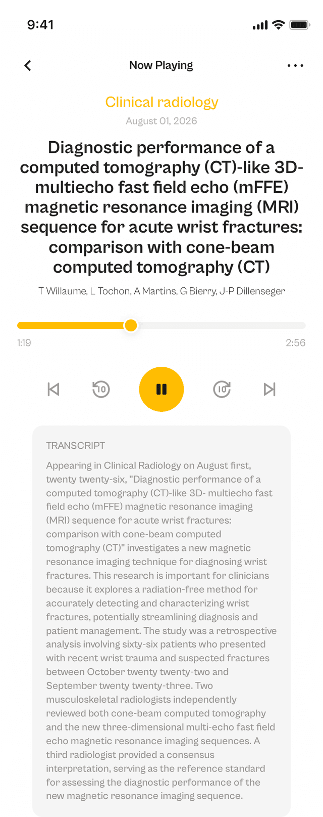 oslr App Interface