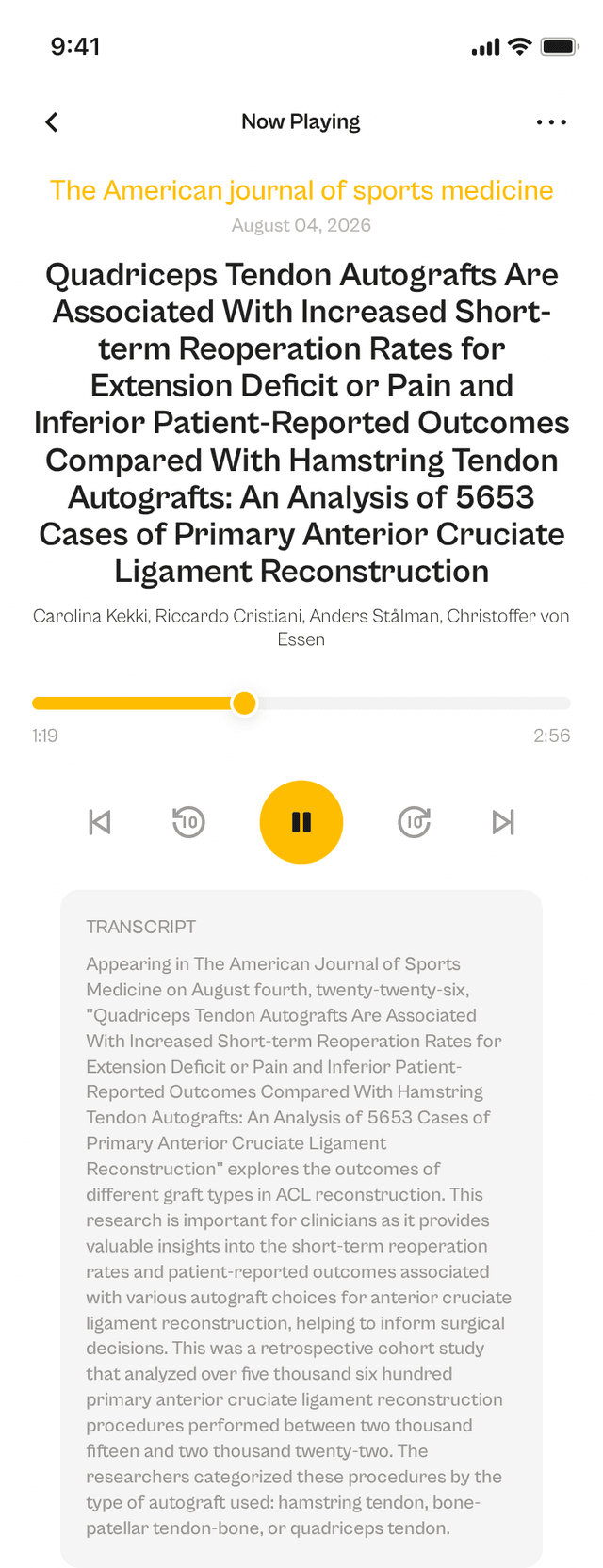 oslr App Interface
