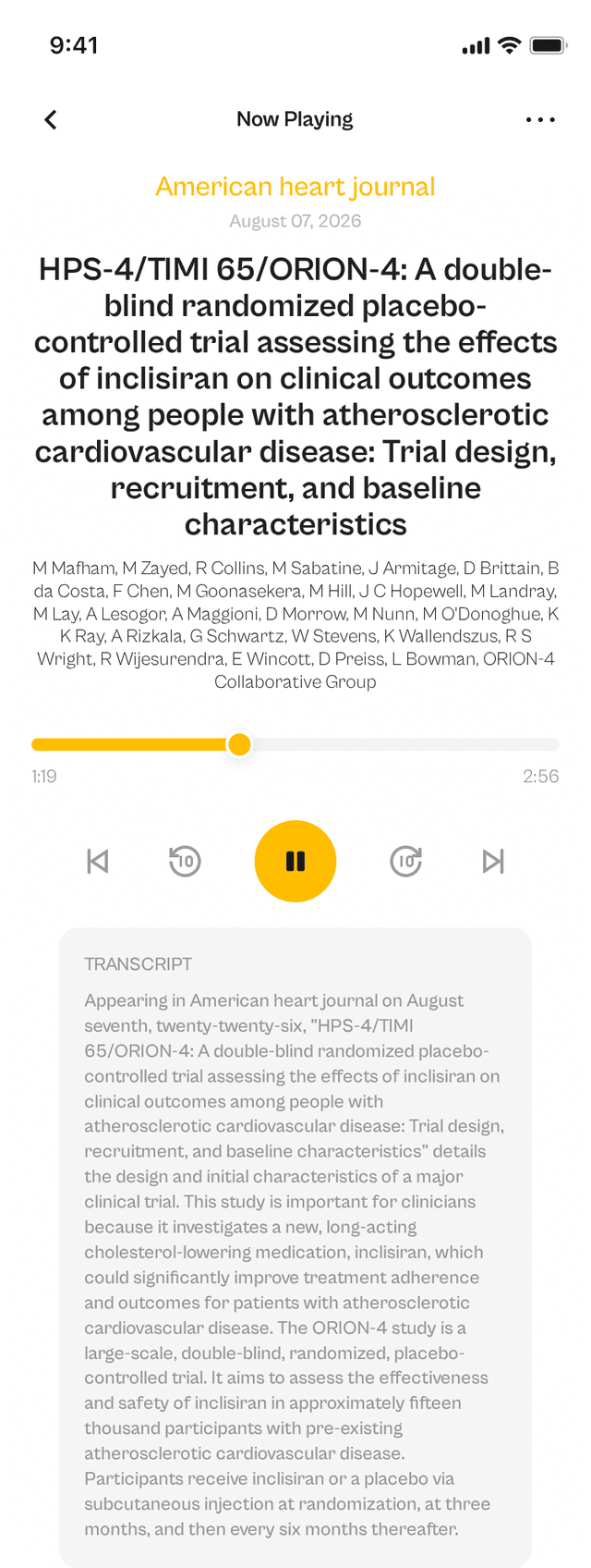 oslr App Interface
