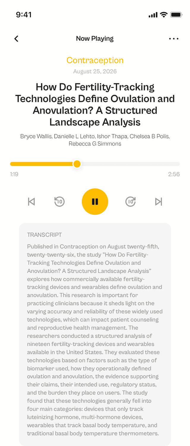 oslr App Interface
