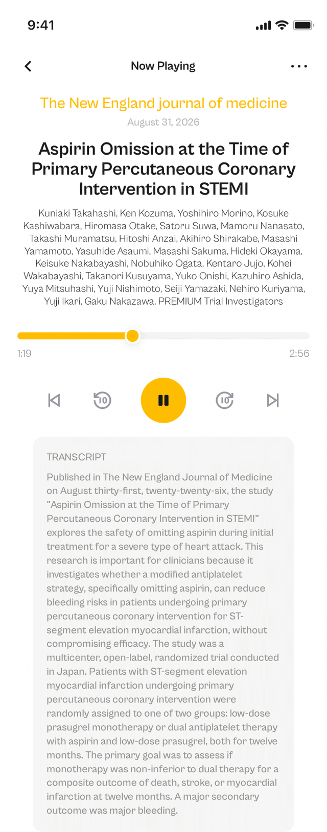oslr App Interface