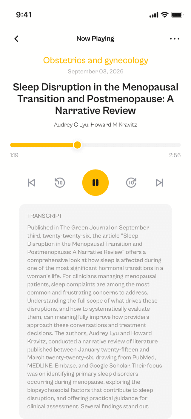 oslr App Interface